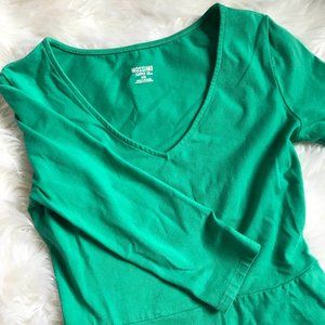 Green Long Sleeve Dress